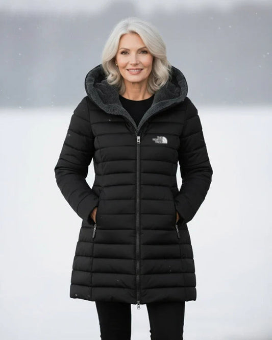 [Clearance] – Quilted coat with fleece lining